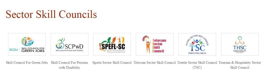PMKVY - Sector Skill councils