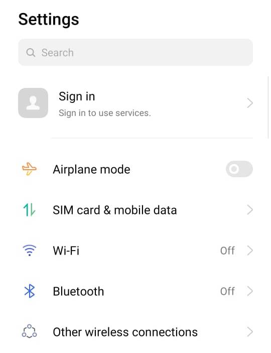 USB Tethering