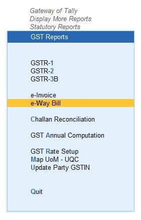 tally prime gst entry