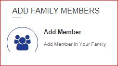 add family members samagra portal